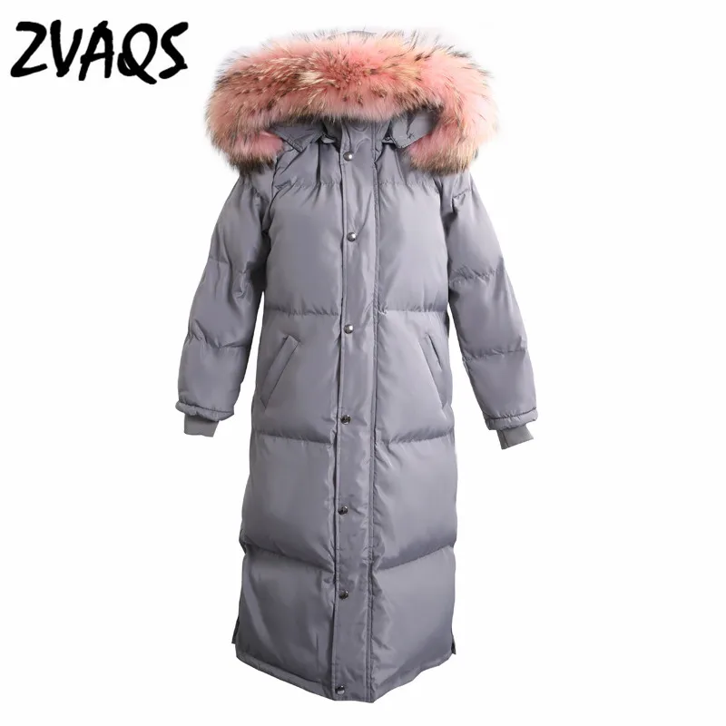 

ZAVQS Hot Sale Parkas Abrigos Mujer 2018 Thick Female Winter Coat Warm Windproof Jacket Women Jaqueta Feminina Inverno CJ162