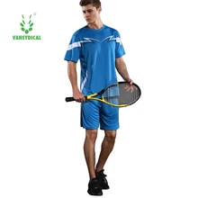 Спортивный костюм мужской летний свободный короткий рукав быстросохнущие шорты тренировочный костюм дышащий фитнес-костюм