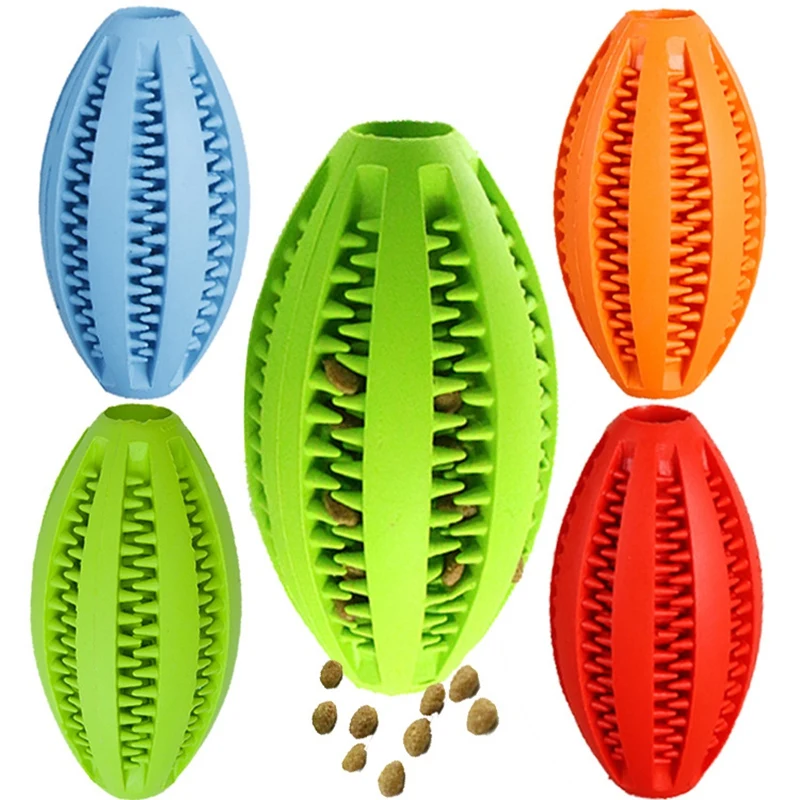 

Pet Dog Chew Toys Safety Products Pet Rubber Toys Dog Rubber Ball Pet Bite Molar Tooth Cleaning Toy Flexible Dog Supplies