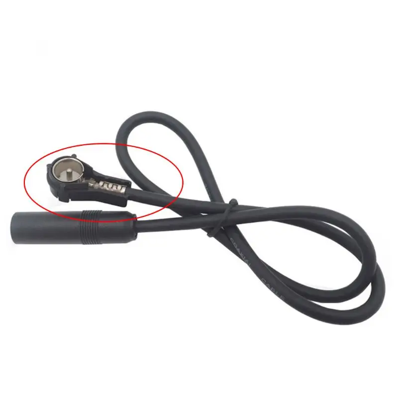 

Auto Car Style Automotive Connector Car Radio Stereo ISO Male Crimp Aerial Connector Converts Bare Wires Adapter Antenna 10166