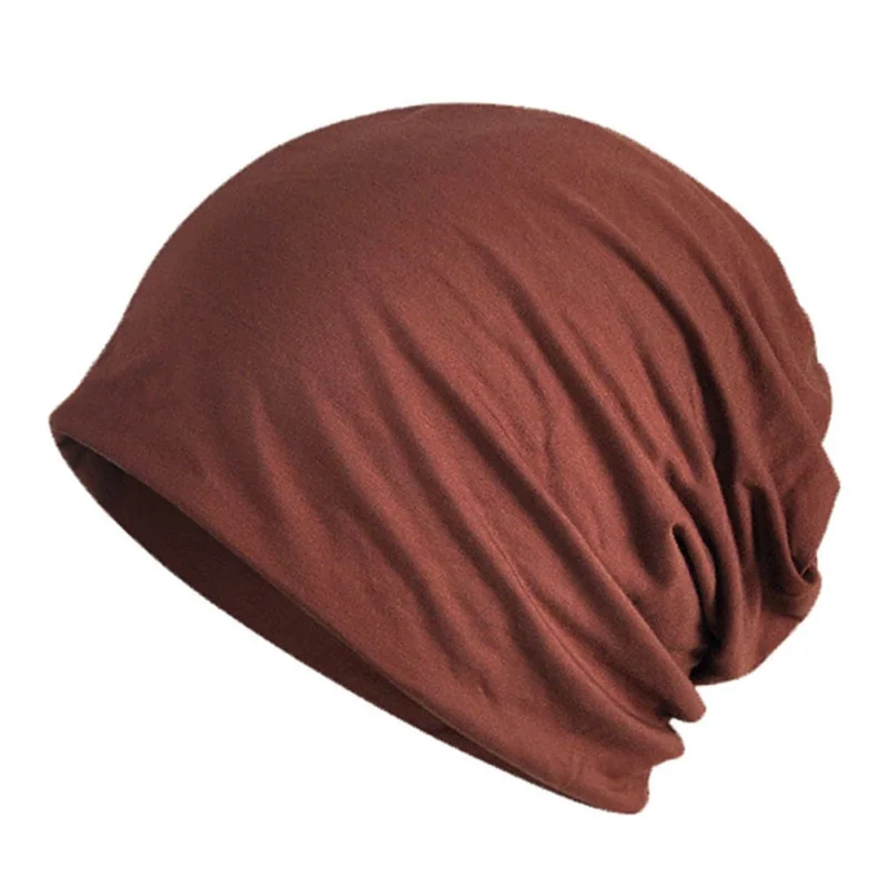 

Beach sunscreen cap cotton thin section spring and summer modal month pregnant women sleeping cap bib dual-use cap