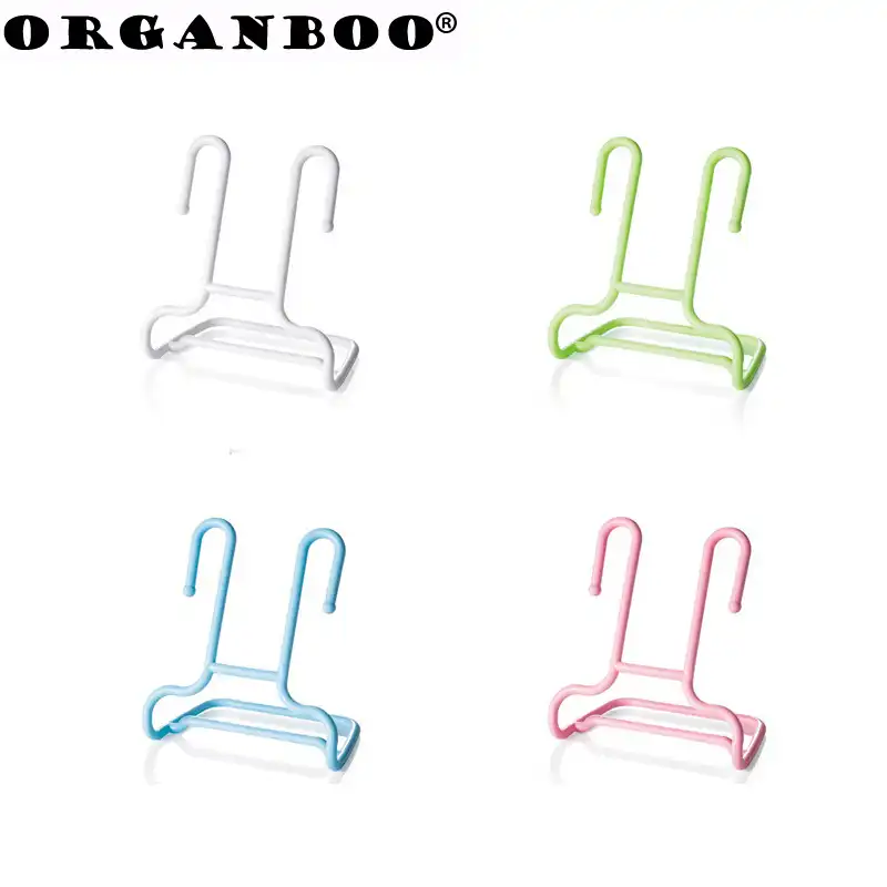 Organboo 2 шт./компл. балкон сушки пластика стойка для обуви многофункциональный детский шкаф, органайзер, хранилище, сумочка, вешалка для сушки стеллаж для выставки товаров - изображение