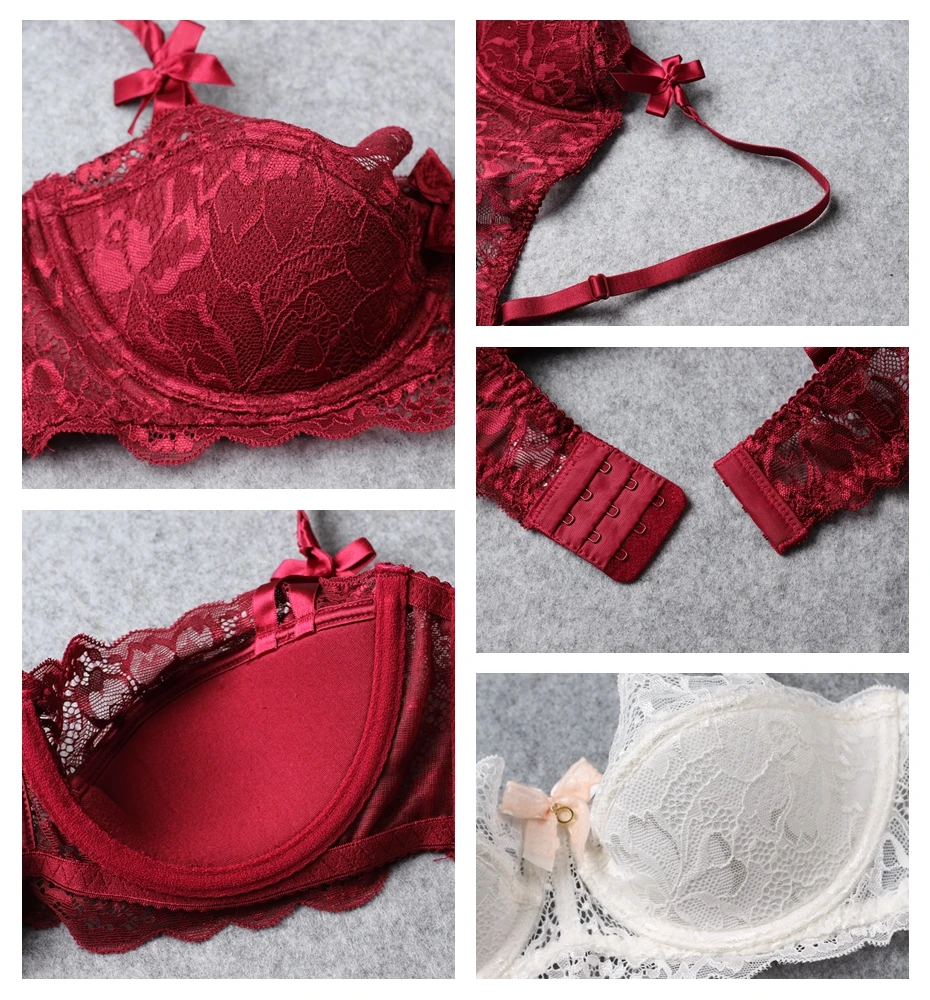 push up bra and panty set