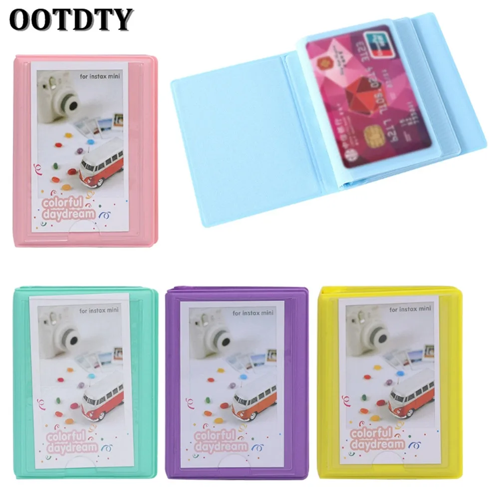 

OOTDTY Photo Album Box Book Film Cases For Fujifilm Fuji Polaroid Mini8 90 50 70