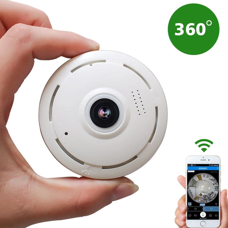 Беспроводная Wi-Fi ip-камера 360 рыбий глаз панорамная купольная камера 960P 3MP CCTV