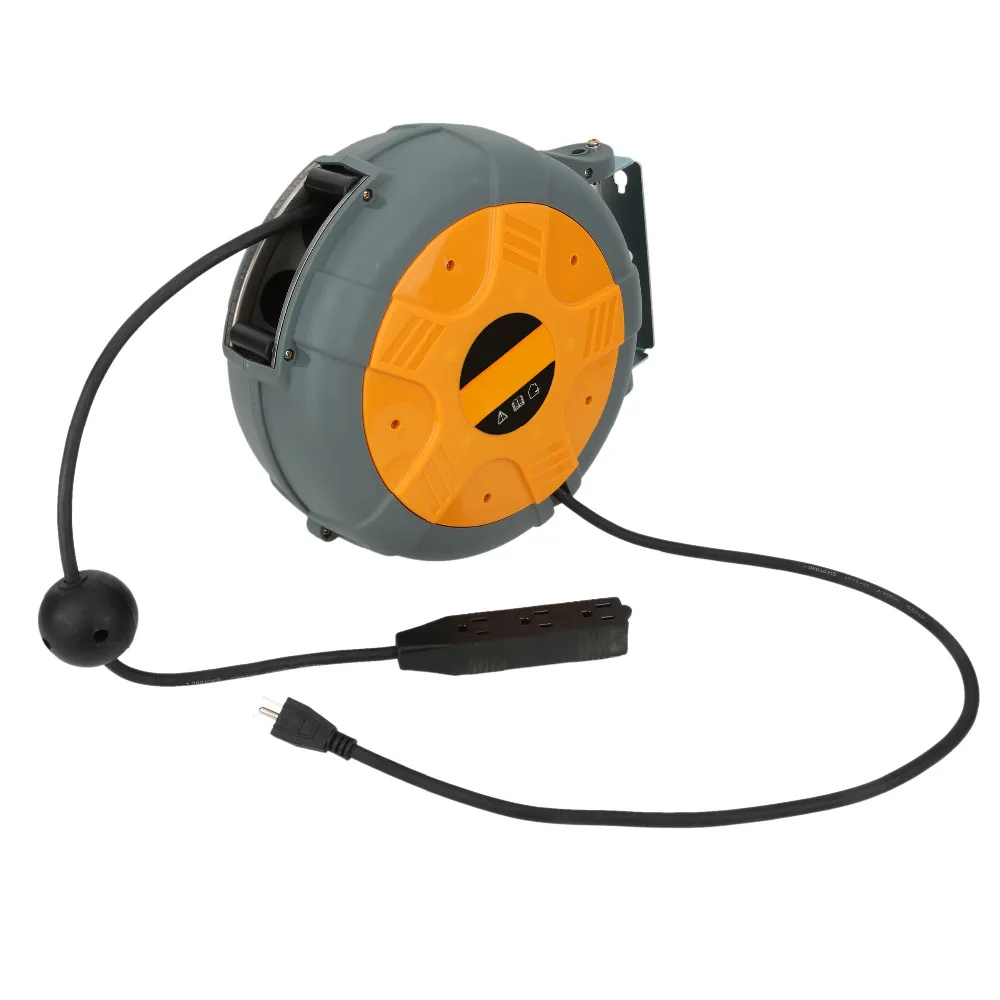 

LS-150 Electric Auto Rewind Cord Reel Industrial Blower Fan Blower Automatic Retractable Reel