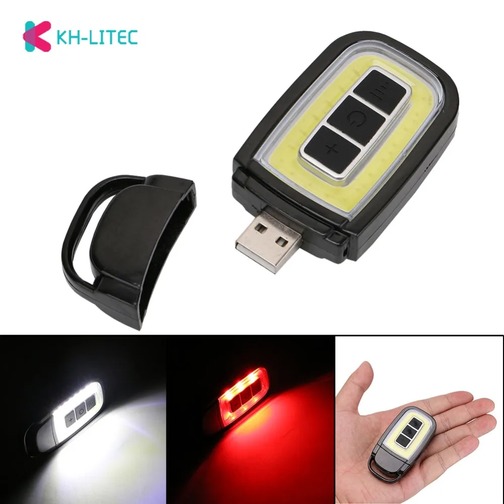 Mini-USB-Rechargeable-LED-Flashlight-Torch-COB-Car-Key-Pocket-Flashlight-3-Modes-Emergency-Portable-Camping-Lanterna-Night-Light
