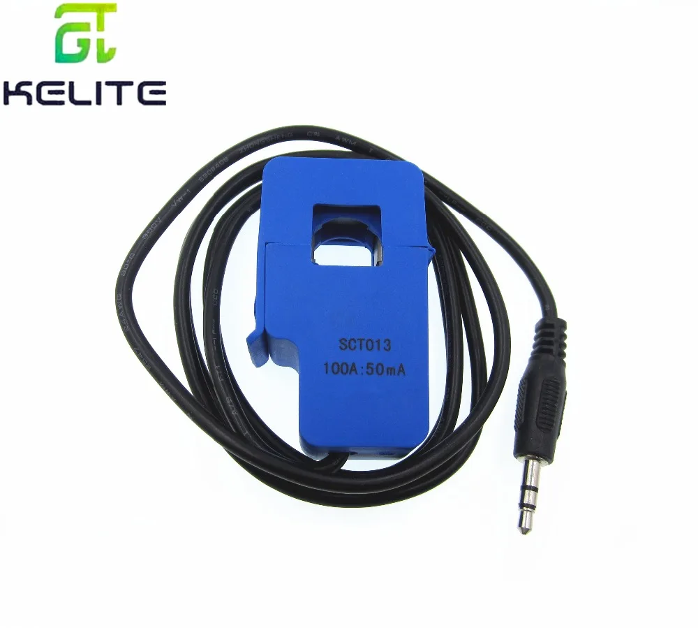 5 шт. SCT013 100A SCT-013-000 неинвазивный датчик переменного тока сплит-сердечник