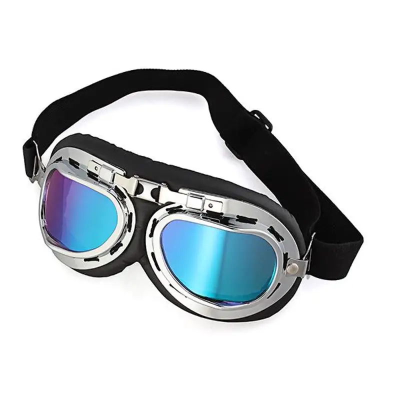 Vintage Style Motorcycle Bike Goggles