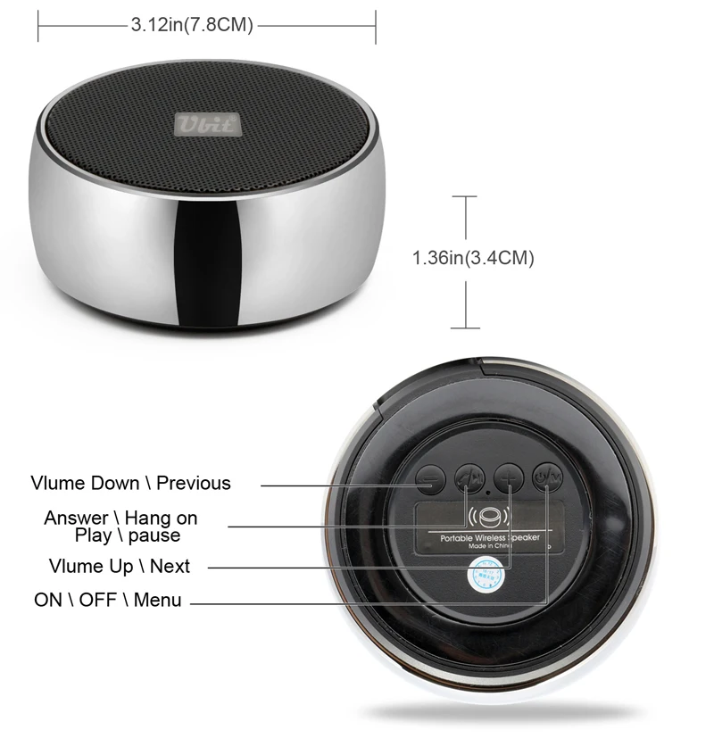 simplicity portable wireless speaker