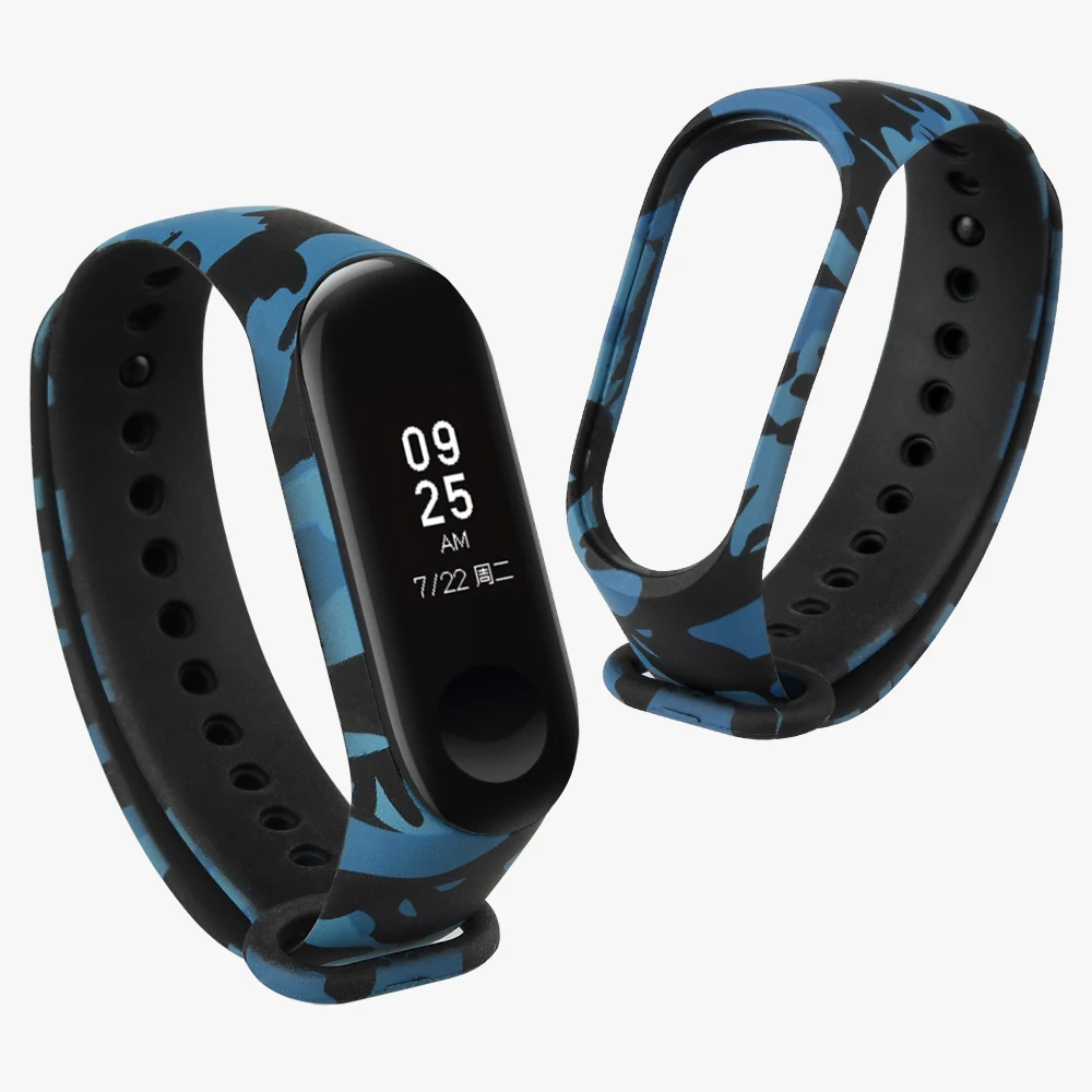 Браслет для xiaomi mi Band 3 спортивный ремешок часы силиконовый ремешок для xiaomi mi band 3 аксессуары браслет mi band 3 ремешок