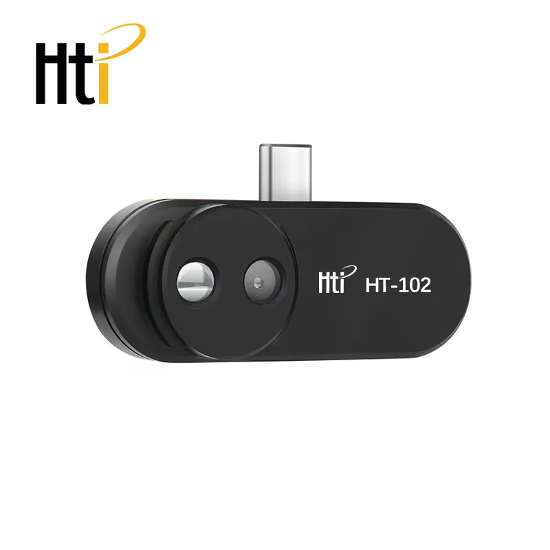

HT-102 Termocamera Thermal Imager Thermal Imaging Camera Thermal Imager Mobile Phone External Infrared for Android with Adapter