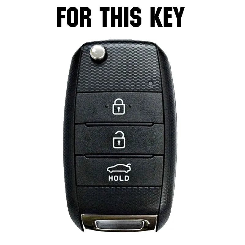 Car Remote Key Shell Case Fob For Kia Soul Carens Ceed Sorento Optima Repair Kit