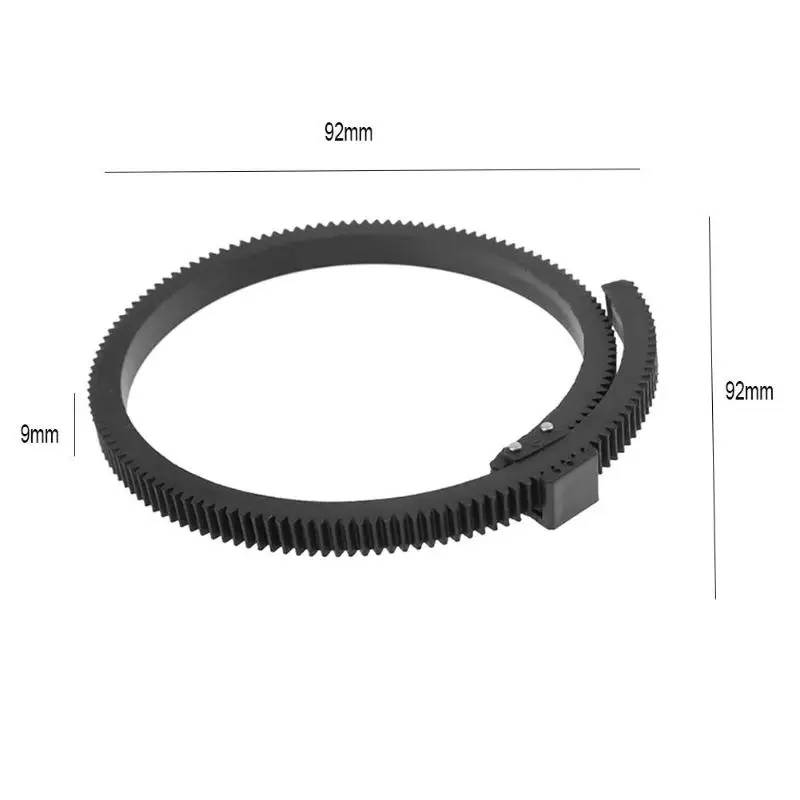 5D2 7D Регулируемая Гибкая резиновая камера с непрерывным фокусом для видеокамеры зум-объектив зубчатое кольцо ремень аксессуары для камеры