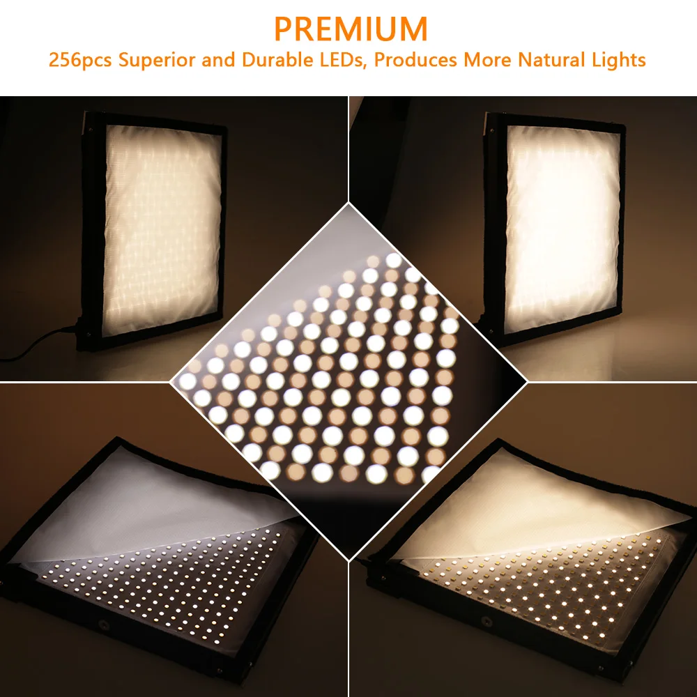 LED светильник для студийной фотосъемки 30*30 3200/3500K|Фотографическое освещение| |