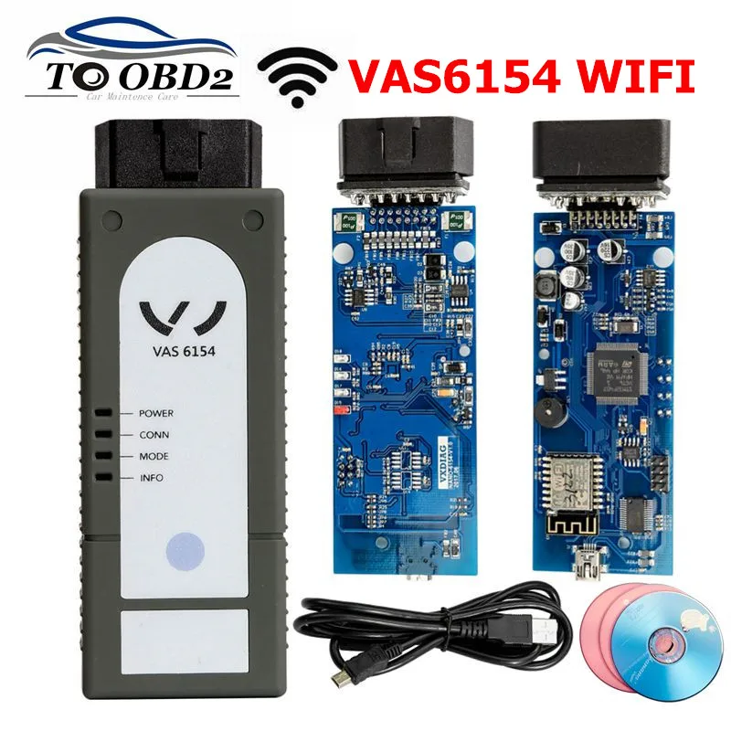 

VAS6154 WIFI Version ODIS V5.1.5 Wireless VAS 6154 5.1.5 Diagnostic Scanner Tool Update VAS5054A Support Multi-Language