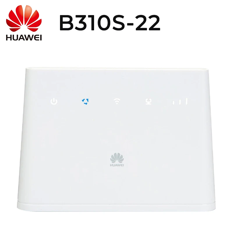 

Unlocked Huawei B310 B310s-22 Unlocked 4G/LTE CPE 150 Mbps Mobile Wi-Fi Router Super-fast Wireless Home Router, No Configuration