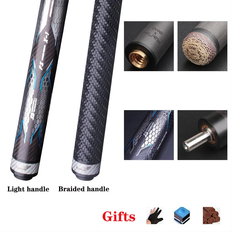 FURY Black Technology бильярдный кий черный 8 Nine Ball ударный жареный шар из углеродного
