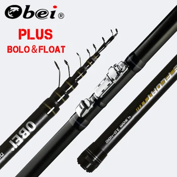 

obei INTENSA Telescopic Portable Bolo Fishing Rod 3.8 4.5 5.2m Travel Ultra Light Spinning Casting float fishing 10-40G pole rod