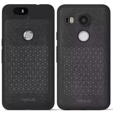 For LG Nexus 5X 6P Leather Original Case Official TPU Soft Back Cover For Huawei Google Nexus5X 6P Flip Leather Phone Cover Case