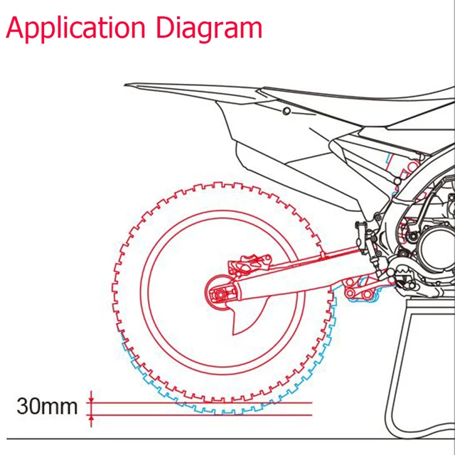 Rear Fork Shock Absorber Suspension Lowering Kit for KTM kymco parts