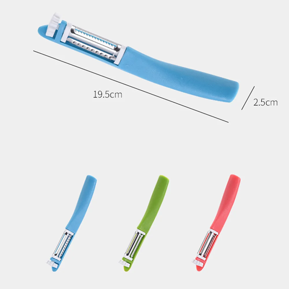 1 шт. Нержавеющая сталь очиститель для овощей и фруктов огурец морковь картофеля яблока груши Еда инструмент для очистки принадлежности для кухонного бара