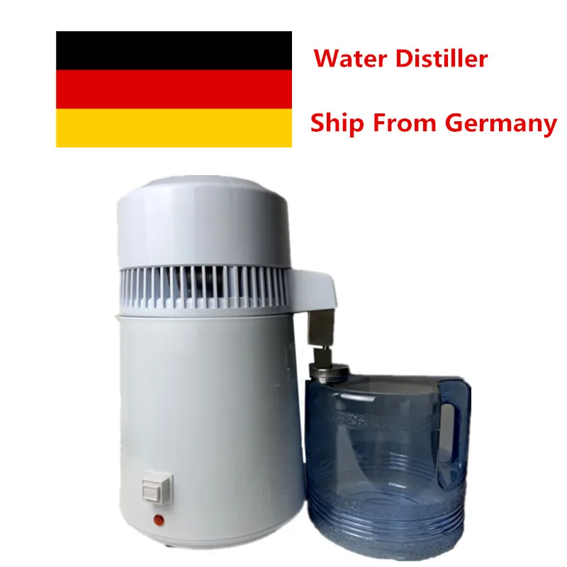 

Home Use Pure Water Distiller 4L Distilled Water Machine Distillation Purifier Stainless Steel Water Filter With CE Approved