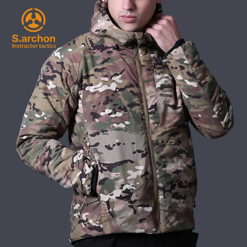 S. archon инструктор тактика Аладдин хлопковая одежда Тактическая Военная куртка армейская одежда мужская водонепроницаемая куртка ветровка куртка