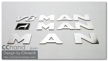 

TAMIYA 1:14 MAN tractor trailer metal LOGO