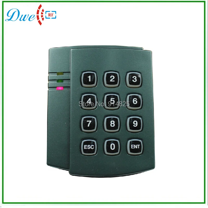 

Free Shipping Hot Sale 12V Wiegand 26 EM-ID 125Khz Keypad RFID Door Access Control RFID Reader