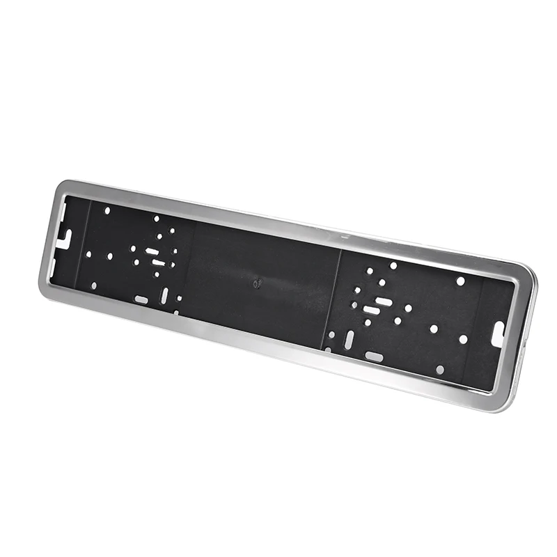 1pcs Car Universal European Russian License Plate Frame Holder Vehicle License Frame Stainless Steel