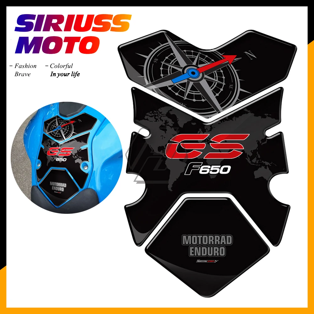 

3D Motorcycle Fuel Gas Tank Pad Protector Case for BMW F650GS F650 GS 2008 2009 2010 2011 2012