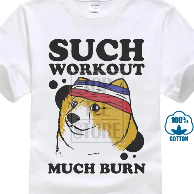 Personalized Tee Shirts Design 2018 Spring Summer Doge Akita Dog Personalized Tee Shirts Design 2018 Spring Summer Doge Akita Dog Such Workout Funny Putin Meme Hipster