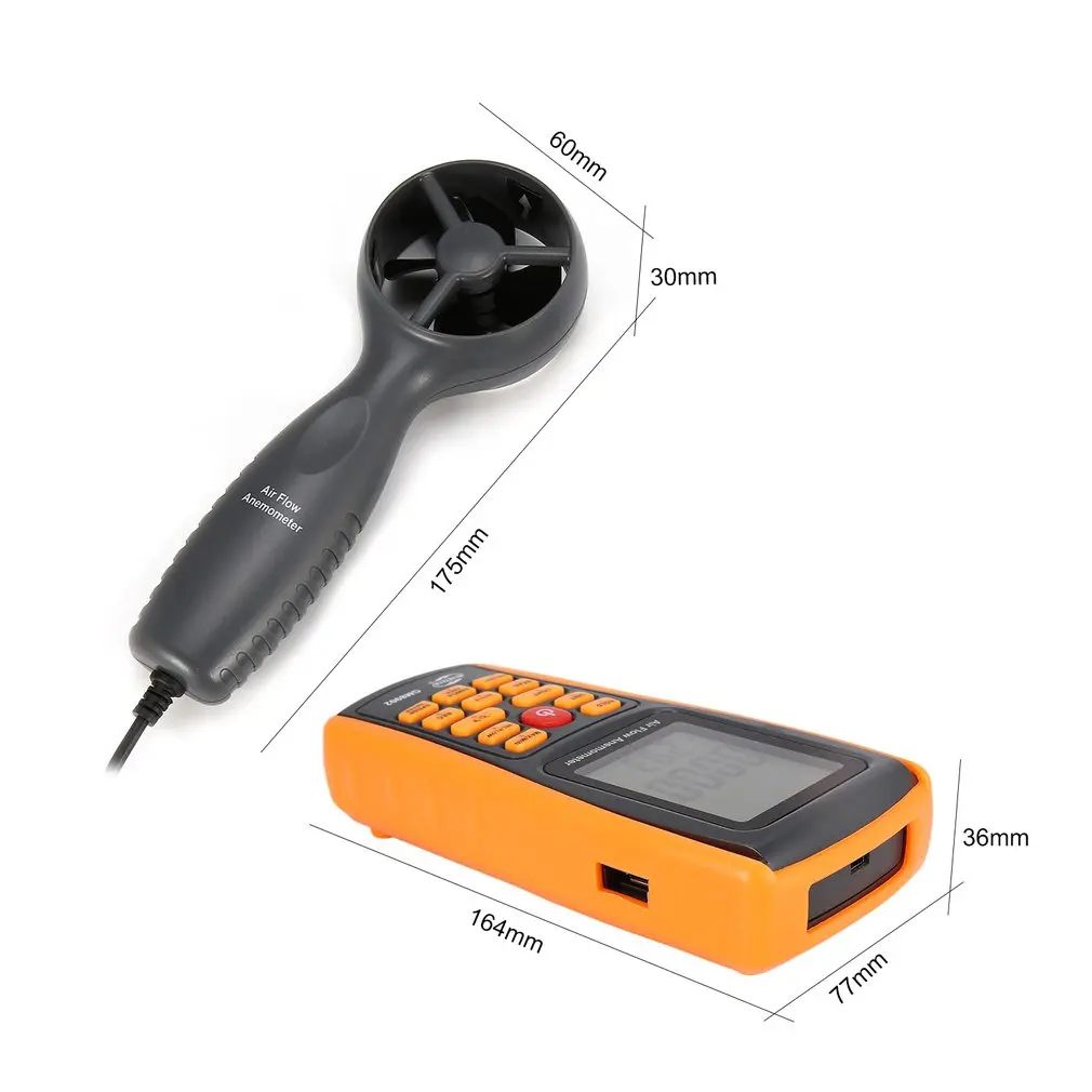 BENETECH GM8902 0 45 м/с цифровой анемометр ветер Скорость метр Объём воздуха окружающей