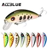 ALLBLUE New L Minnow 44mm Sinking Mini Wobbler Fishing Lure Artificial Hard Bait Trout Crankbait Trebles Hooks Fishing Tackle ► Photo 1/6