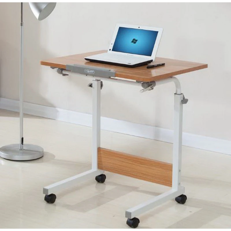 

250306/High quality desktop/Thicker pipe/Home bed with simple desk /Folding mobile small desk/Lazy bedside laptop desk /