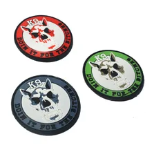 K 9 аппликация "собака" крючок и петля на заказ резиновая аппликация "собака" страйкбол patchmilitary тактический армейский оптом