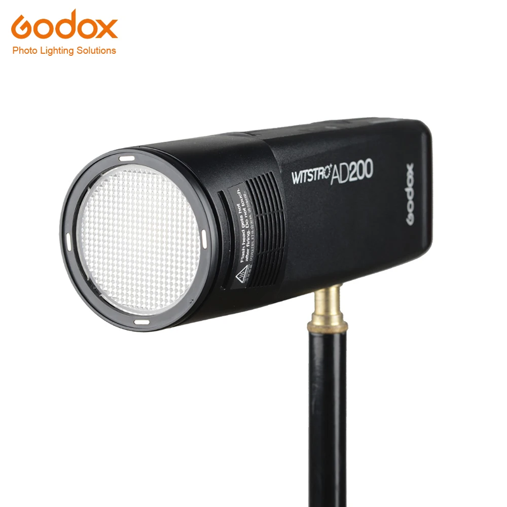Godox AD200 аксессуар для вспышки WITSTRO H200R круглая вспышка и EC 200 удлинительная головка