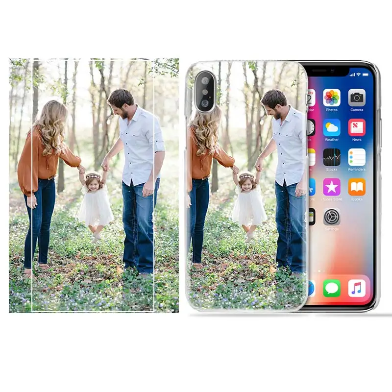 Custom DIY Your Name Photo Case for iPhone 11 XS Max XR X 10 7 8 6 6S Plus 5 Hard PC for Samsung A50 S A20e A70 A30 Phone Coque