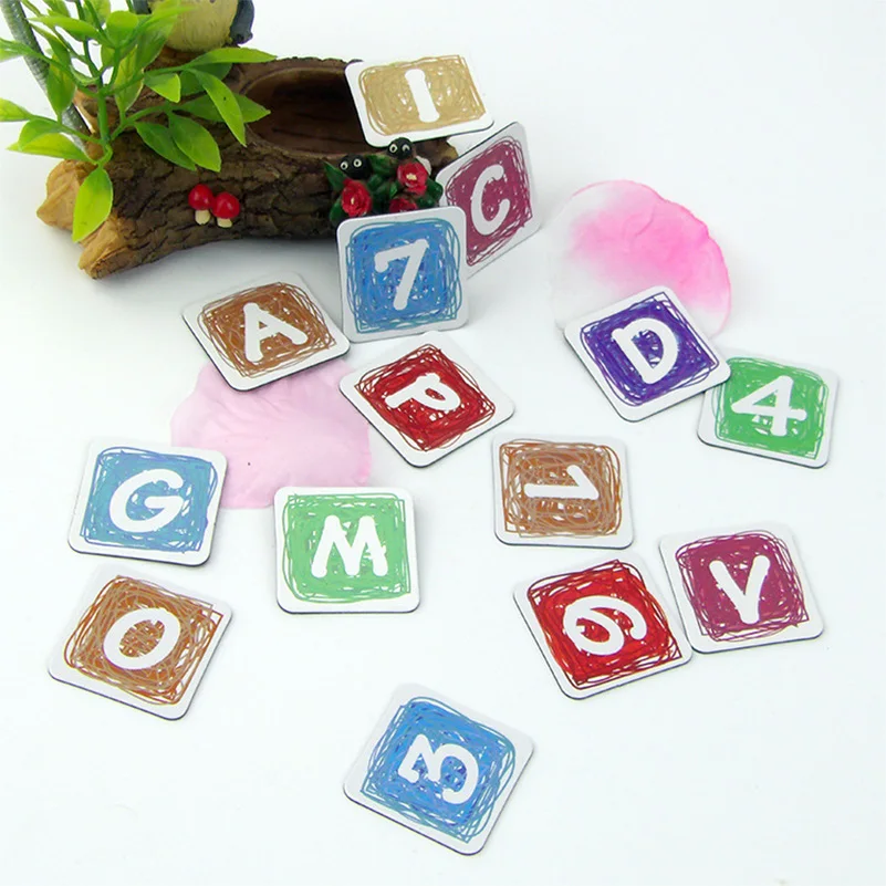Soft Alphabet Letter Number Fridge Sticker
