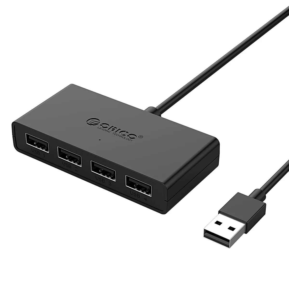 ORICO высокоскоростной 4 порта USB2.0 концентратор USB порт USB микро порт концентратор зарядный концентратор USB разветвитель для Apple Macbook Air ноутбук ПК планшет