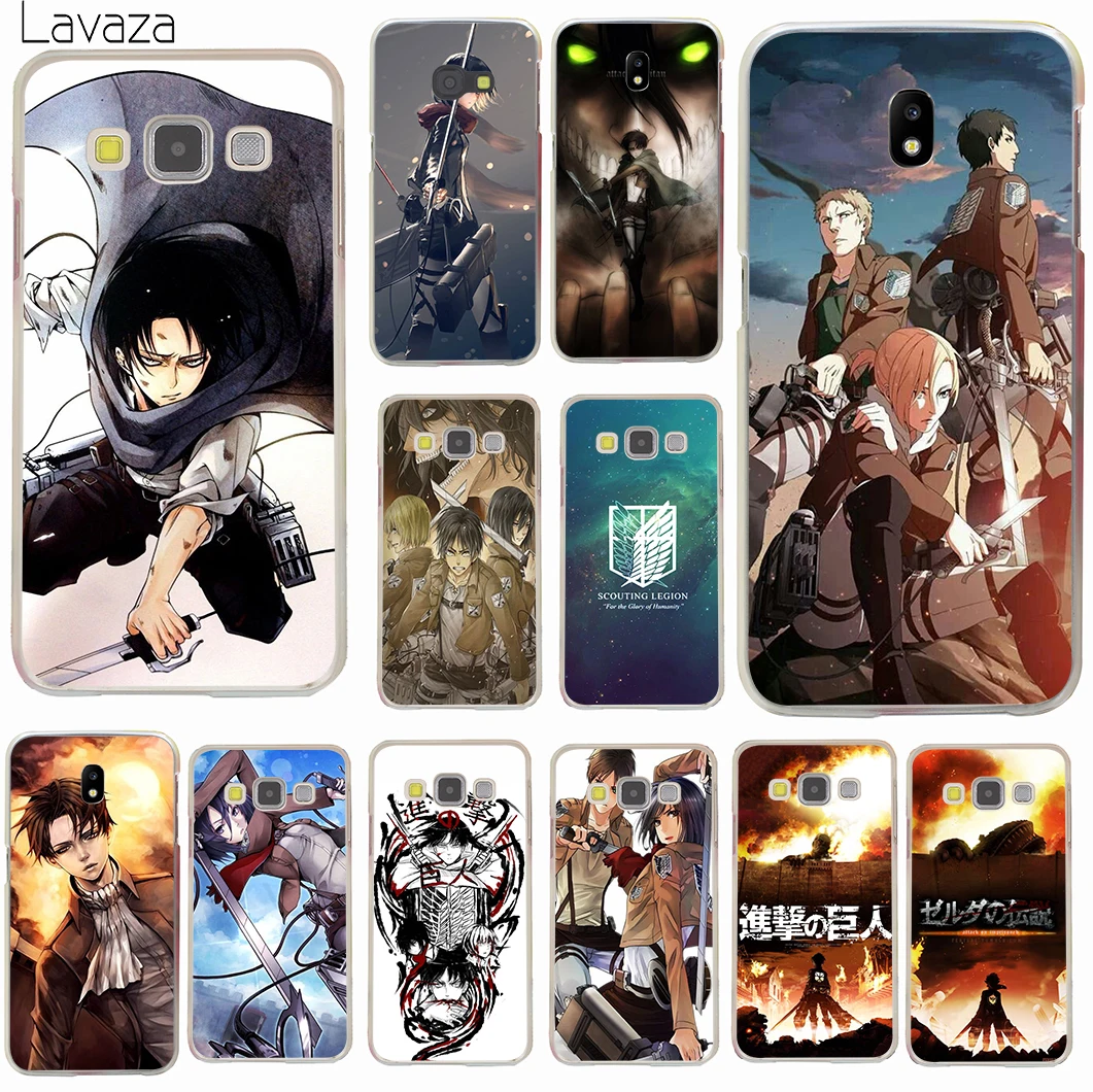 Чехол для телефона Lavaza Attack on Titan Mikasa Ackerman Samsung Galaxy J8 J7 Duo J4 J5 J6 Plus 2018 2017 2016 J2 J3 Prime 2015|j1