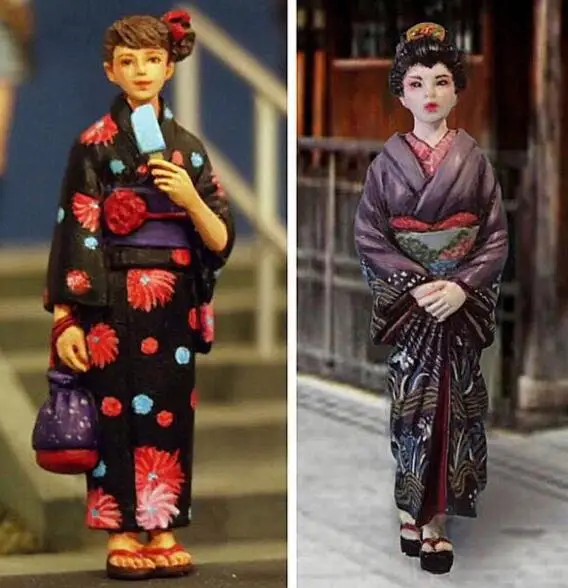 

1/35 Resin Kits Japanese Clothes Women Style I 2pcs/set