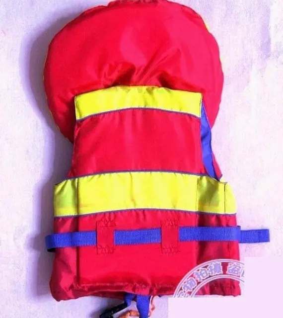 Wholesale free shipping 10pc Color child life jackets, whistles and leg