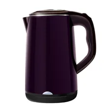 Электрический чайник 304 Нержавеющая сталь теплоизоляция домашнего приготовления кипения чай