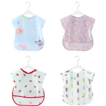 Детские нагрудники из ЭВА водонепроницаемые нагрудники для обеда Мультяшные Младенцы дерево нагрудники мальчики девочки нагрудник для кормления Слюнявчик с нагрудник