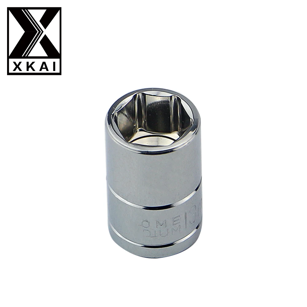XKAI 3/8" 13mm Socket Wrench head metric socket set socket end kit bolt