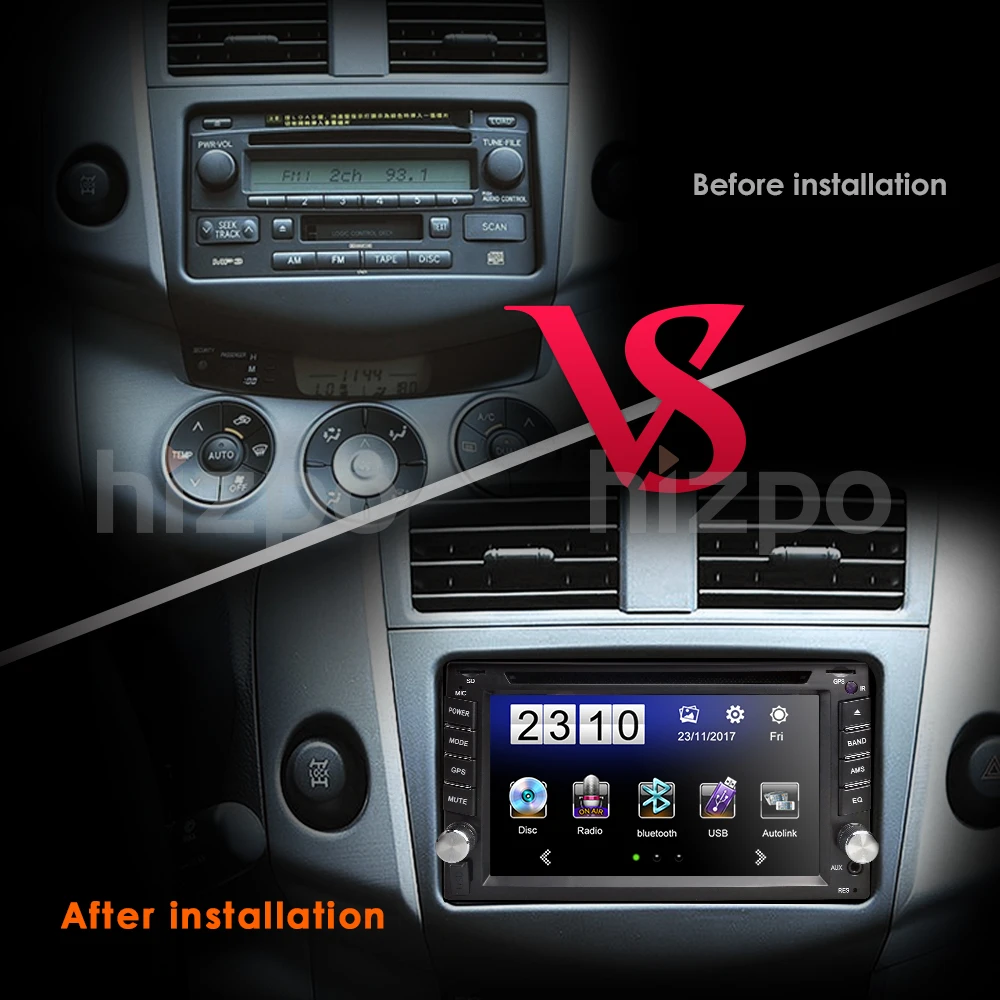 Discount New! Universal 2Din In Dash Car DVD Player GPS Stereo Radio Touch screen BT USB Mirrorlink RDS 1024*600 SWC DTV Rear View Camera 4 Discount New! Universal 2Din In Dash Car DVD Player GPS Stereo Radio Touch screen BT USB Mirrorlink RDS 1024*600 SWC DTV Rear View Camera 4