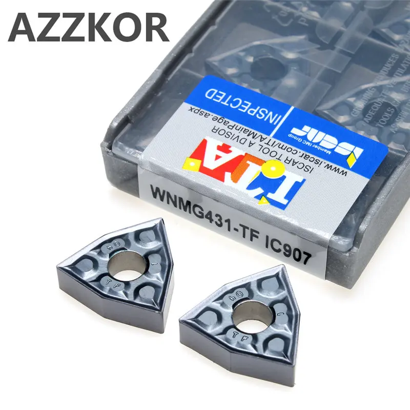 Carbide Inserts WNMG080404 TF Cutters CNC Lathe For Metal NC Lathe Turning Tool Machining center