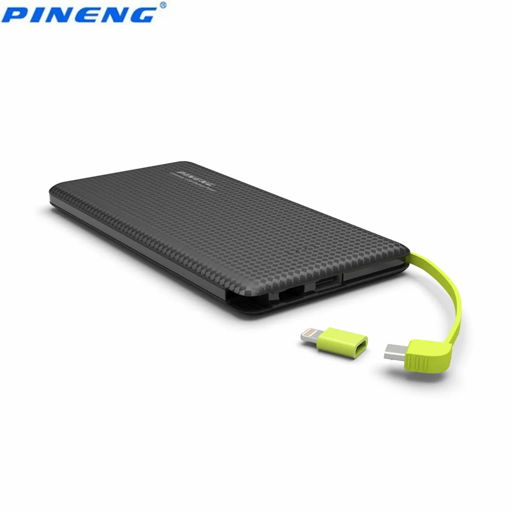 Genuine New PINENG PN-951 10000mAh Portable Battery Mobile Power Bank USB Charger Li-Polymer For iPhone 6S Samsung Xiaomi HTC